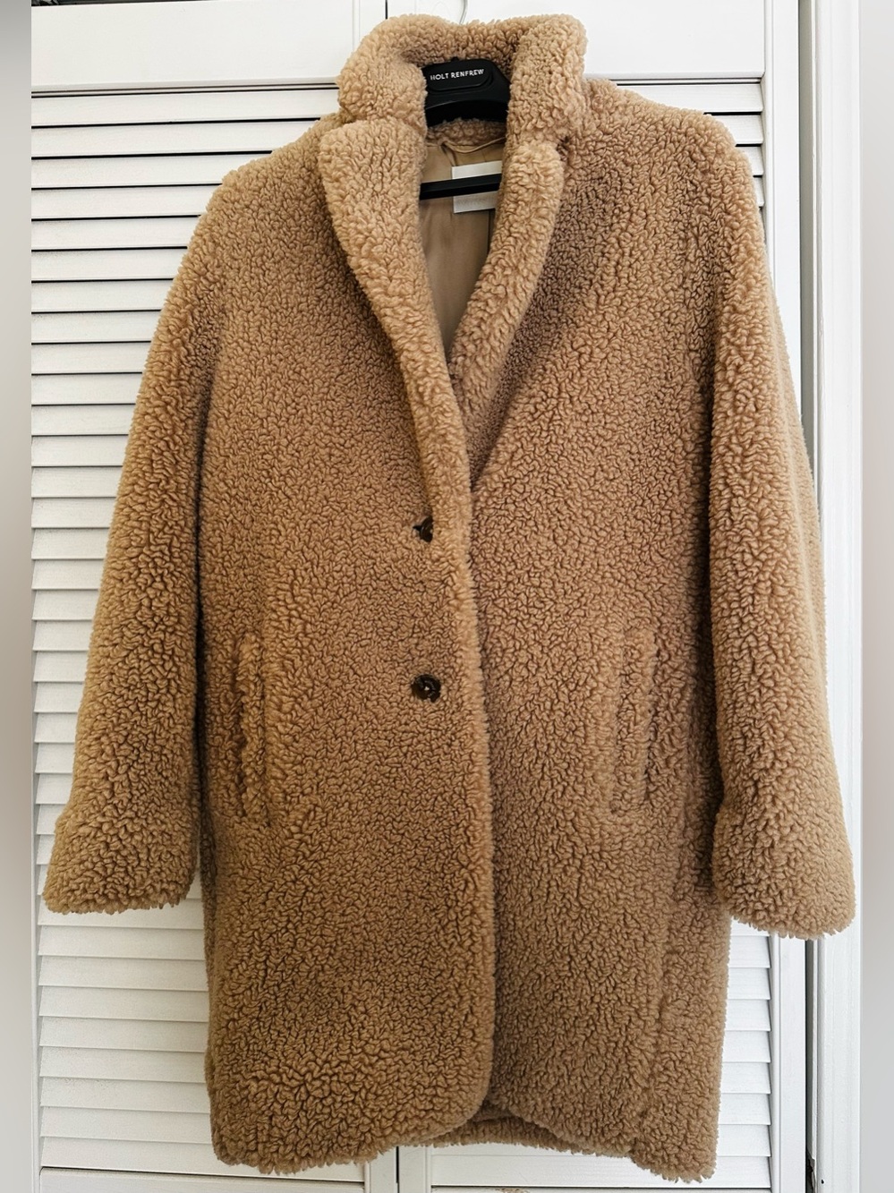 Aritzia Teddy Jacket/ Cocoon (Colour: Sanders)